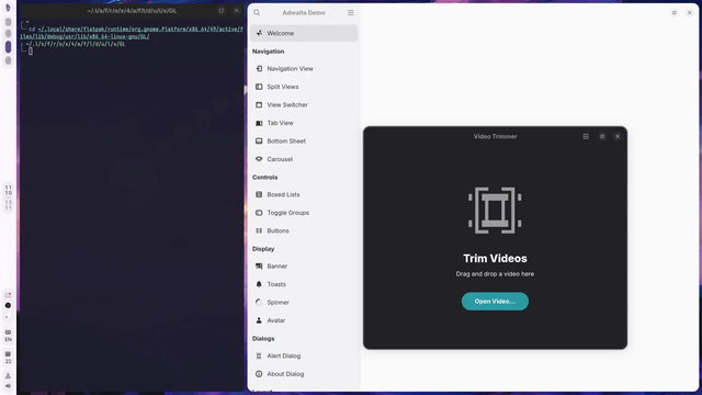 Showcasing Alt-Tab in niri.